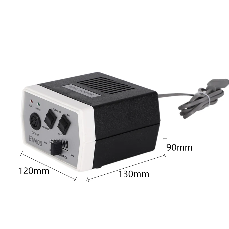 Electric Nail Drill Machine Manicure Pedicure 6 Milling Cutters Accessories Nail Files