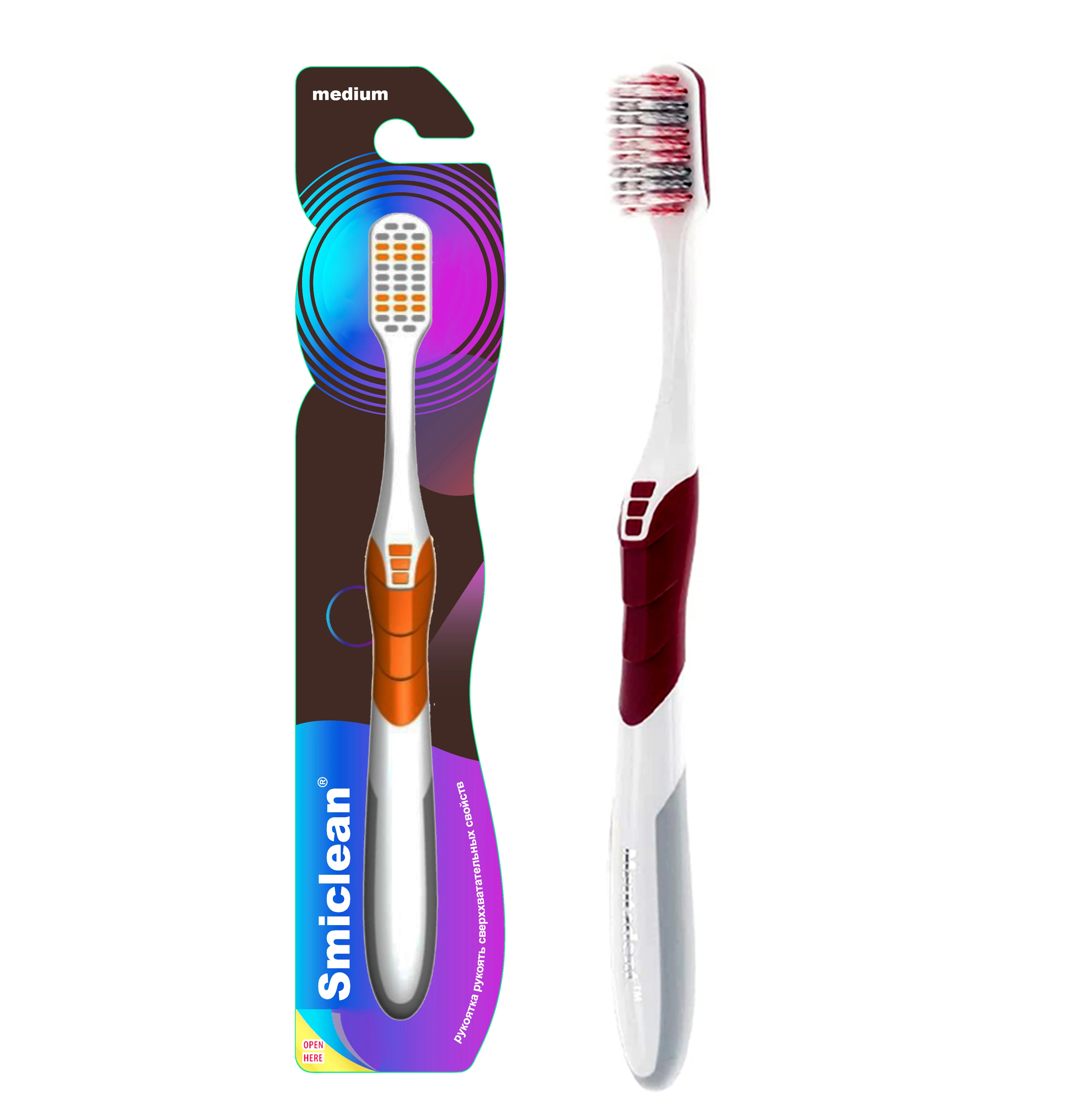 High Quality 10000 bristles ISO Approved Customized Soft  Massage Gum Adult Toothbrush