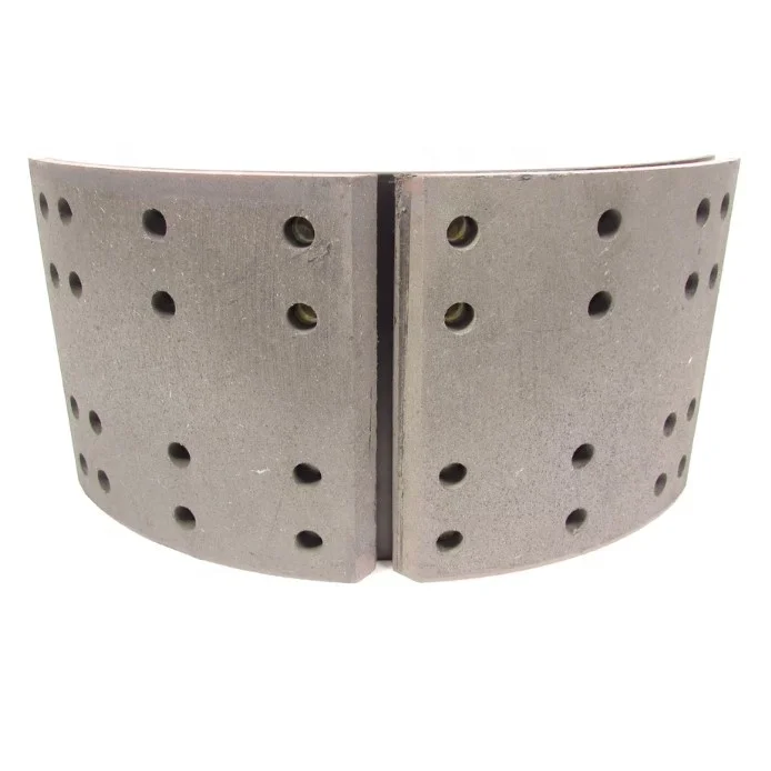 high quality long life no noise truck trailer bus  fuwa rear axle 16 ton 4551 rear drum brake lining