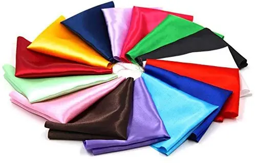 
Custom Black Yard Charmeuse Solid Satin 100 mulberrry silk fabric 22mm for pillow case 