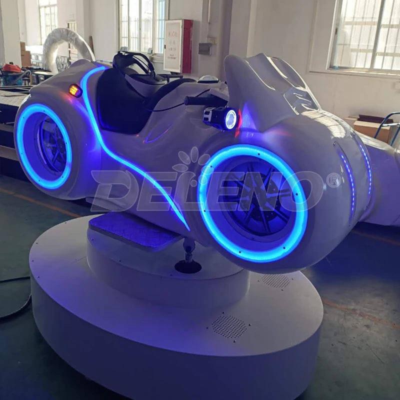 VR Motorbike Racing Car Factory Indoor and Outdoor 360 Degree Rotation VR Game Machine for Sale