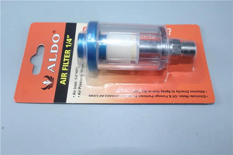 Воздушный фильтр 1/4 NPT адаптер маслоотделитель/сепаратор воды 90psi автомобильный резьба американский