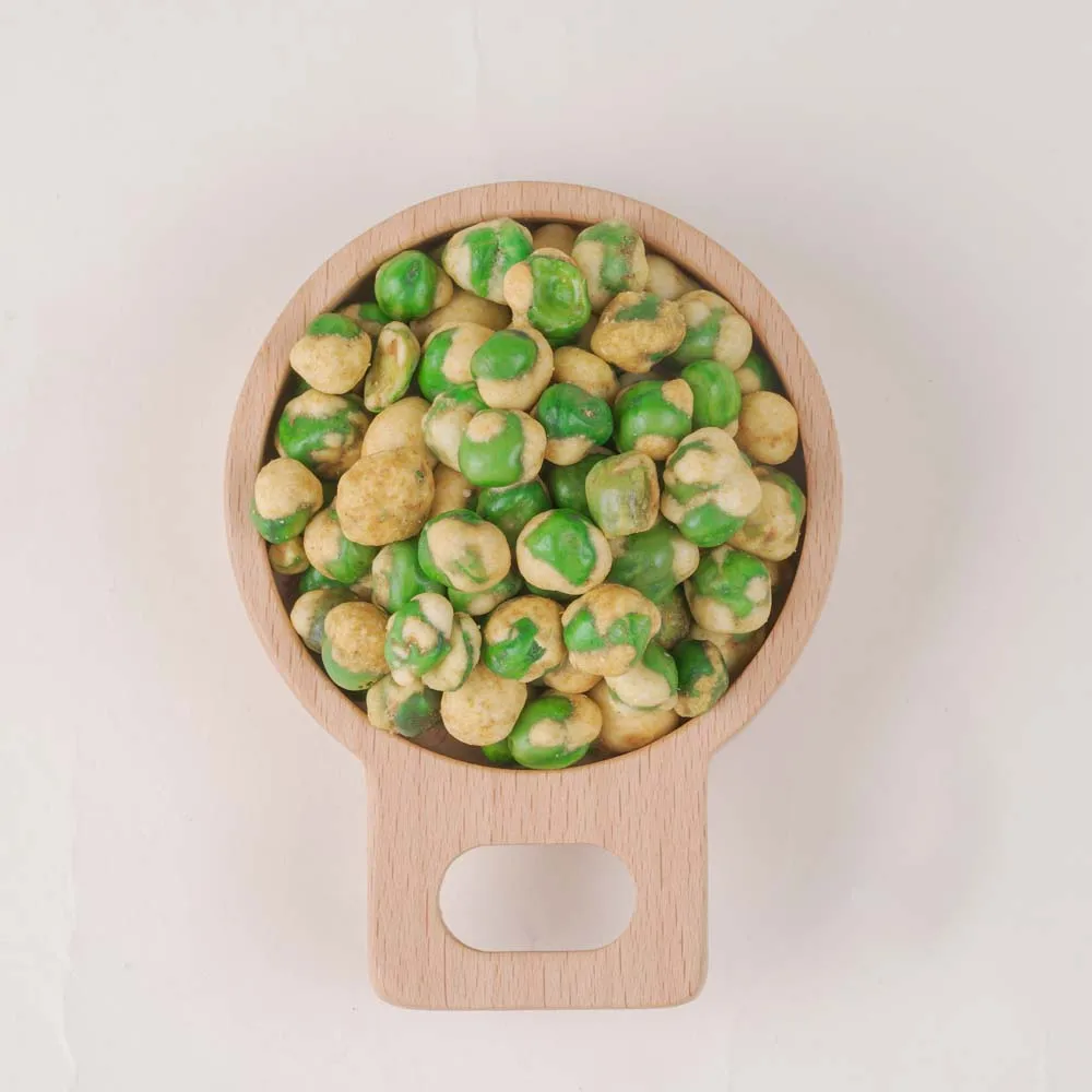 Factory Wholesale High protein and crispy Sichuan Chilli Peas Coated Green Peas Spicy Peas