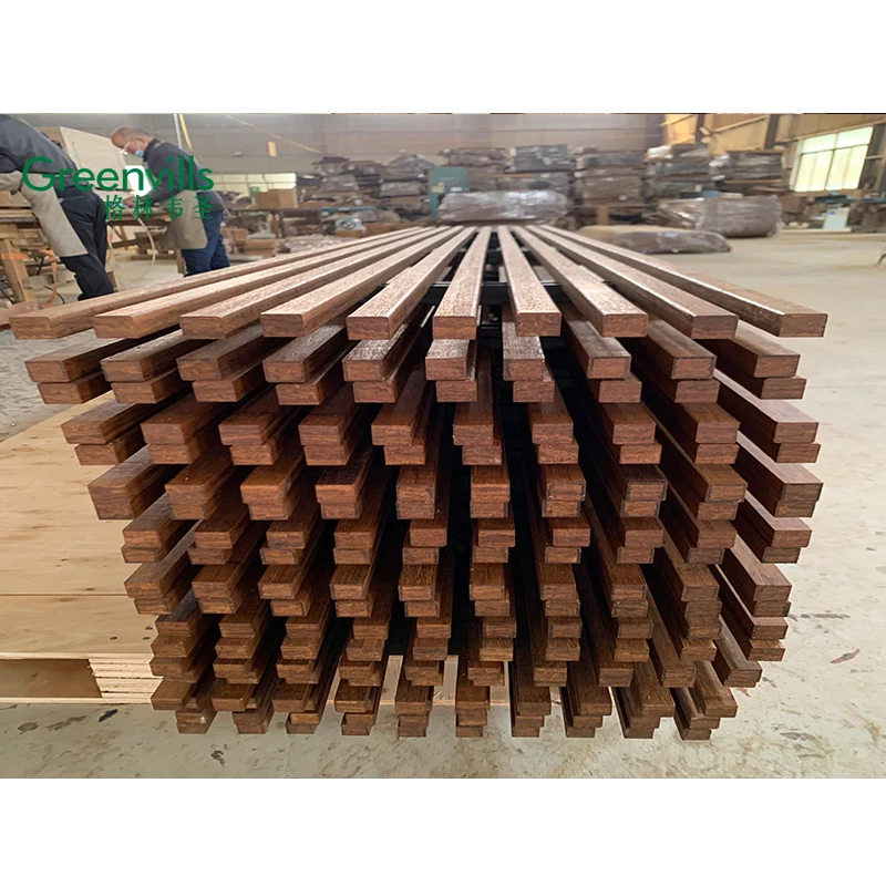 2023 New arrival amazing design outdoor bamboo strand woven bamboo grating keel for CE certification