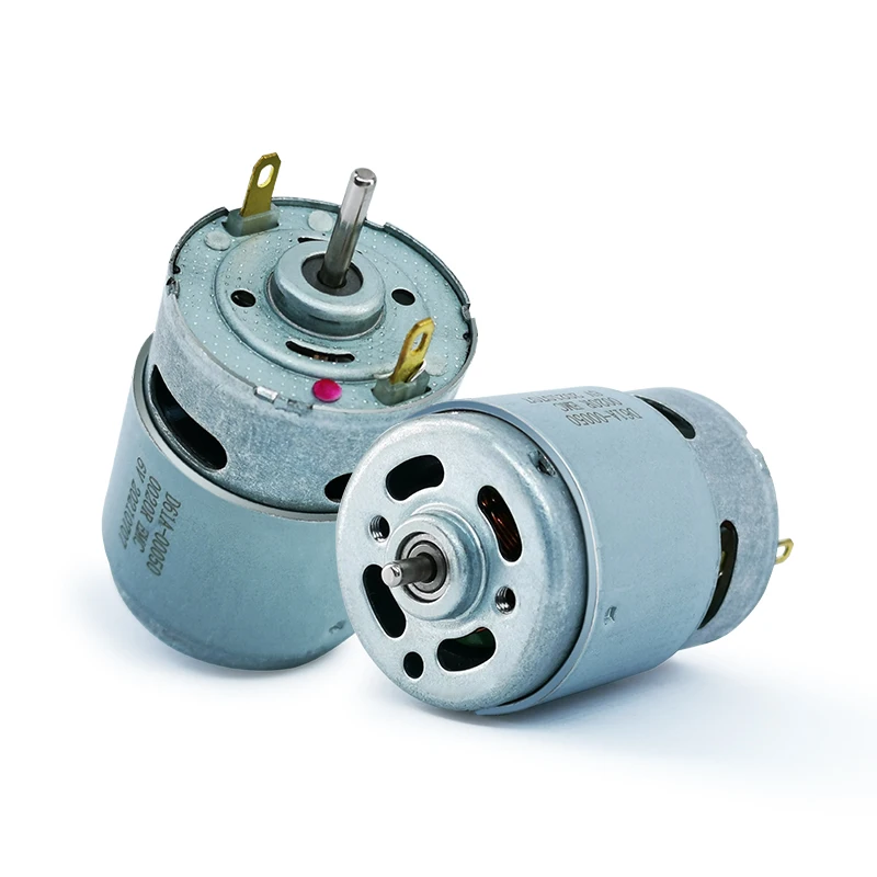 380 серии высокий крутящий момент на высокой скорости, двигатель Electrique для пневматического насоса постоянного магнита электрический двигатель постоянного тока