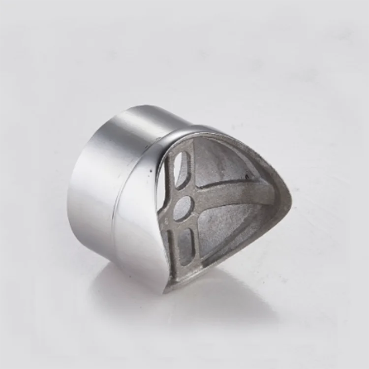 Stair Fence Fittings Collar Shape Stainless Steel Balustrade Tube Saddle Vertical Wire Infill