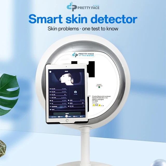 New Skin Diagnosis Tester Facial Scanner Scope acne Analyzer AI Facial pigmentation Analysis Skin wrinkle Tester 3D Digital