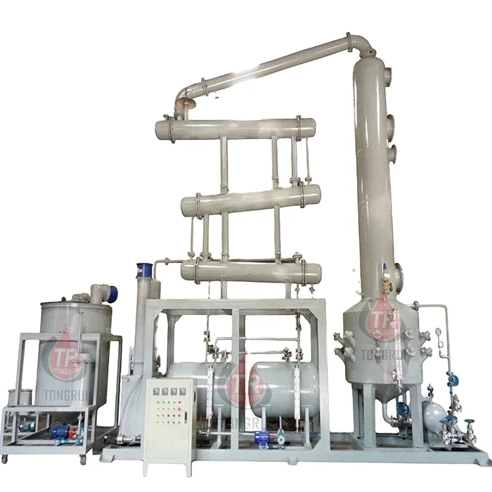 Waste Engine Motor Oil Refining Plant /Diesel Making Machine