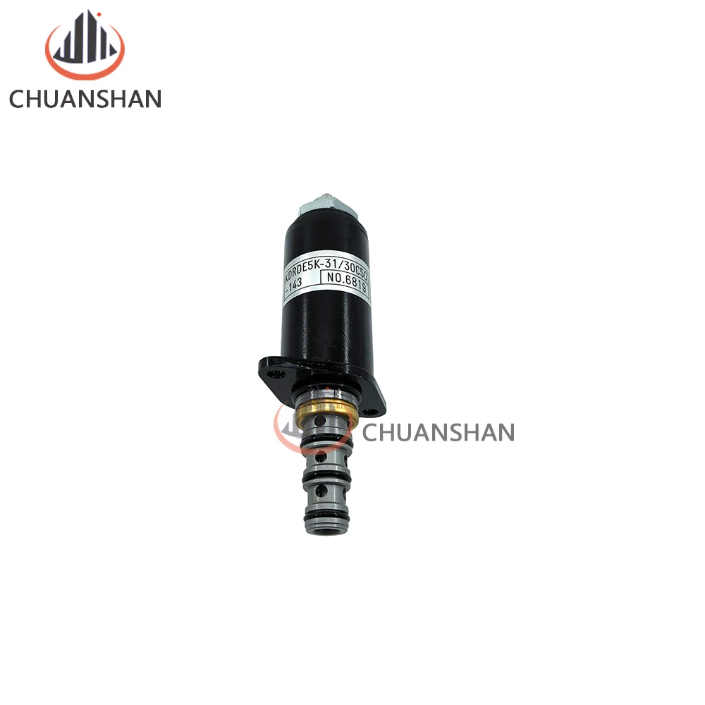 30C50-143 Hydraulic Solenoid Valve KDRDE5K-31/30C50-143-T for Kawasaki Kobelco SK200-8 SK210LC-8 SK295-8 SK485-8 SK60-3 SK170-8