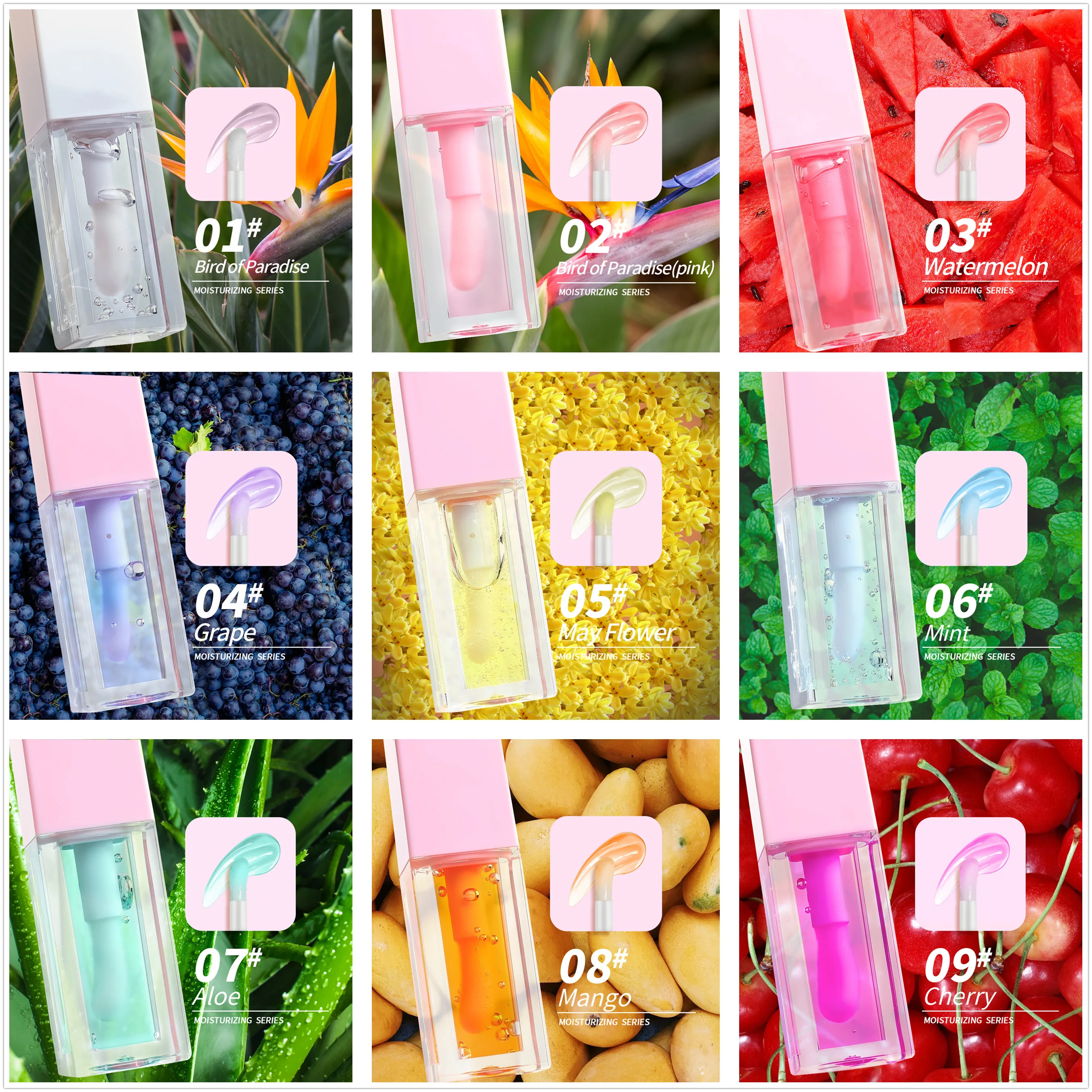 lip gloss with custom logo wholesale luxury candy lipgloss permanent makeup fruit color changing lip oil manufacturers
