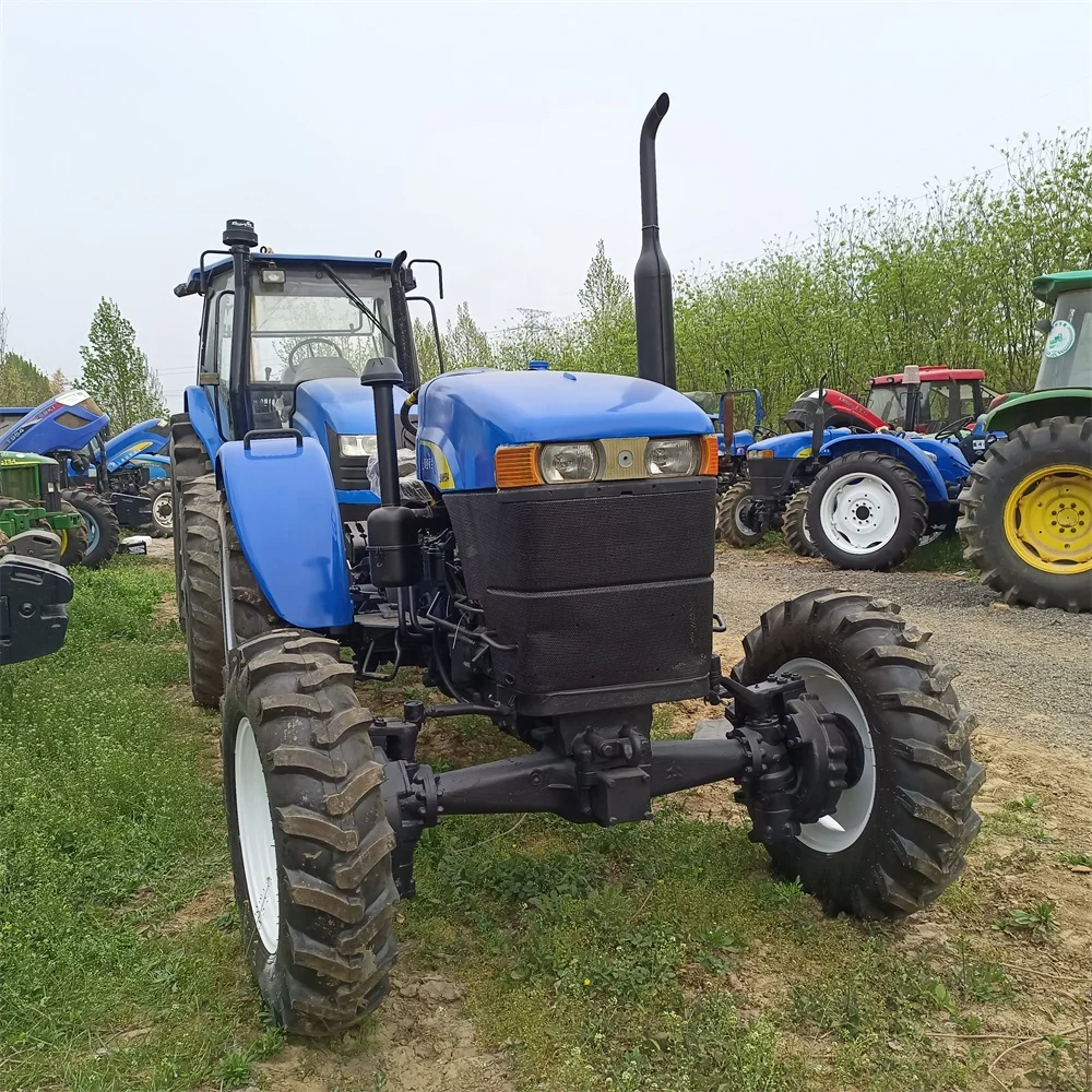 Wholesale cheap SNH554 55HP Rated Power mini farms 4*4 Wheel tractors