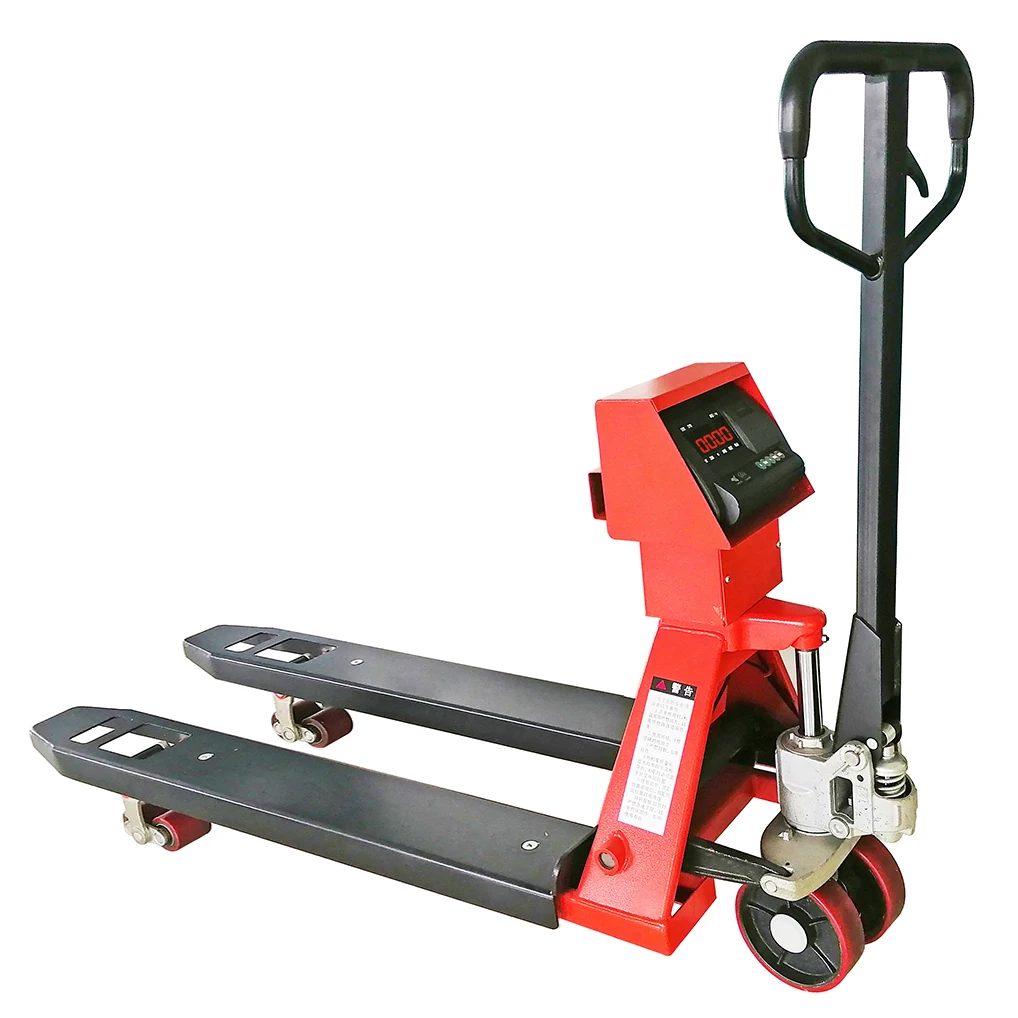 Heavy Duty 5500Lb Capacity Manual Truck/Pallet Jack Scale Forklift with Scale