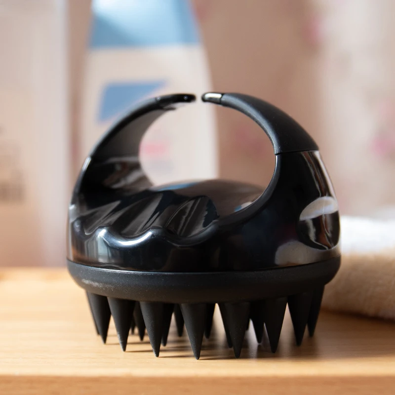 LOHAS частный логотип оптовая продажа щетка для волос силиконовый массажер кожи головы шампунь Массажная отшелушивания и массажа