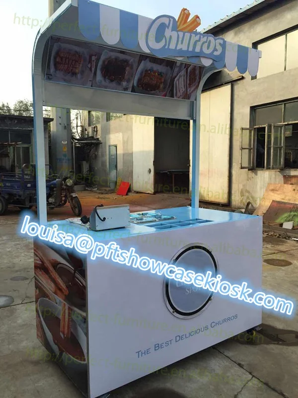 hot selling mobile coffee cart with wheels