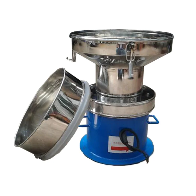 Low noise stainless steel 450 type vibro screening filter separator machine for solid liquid