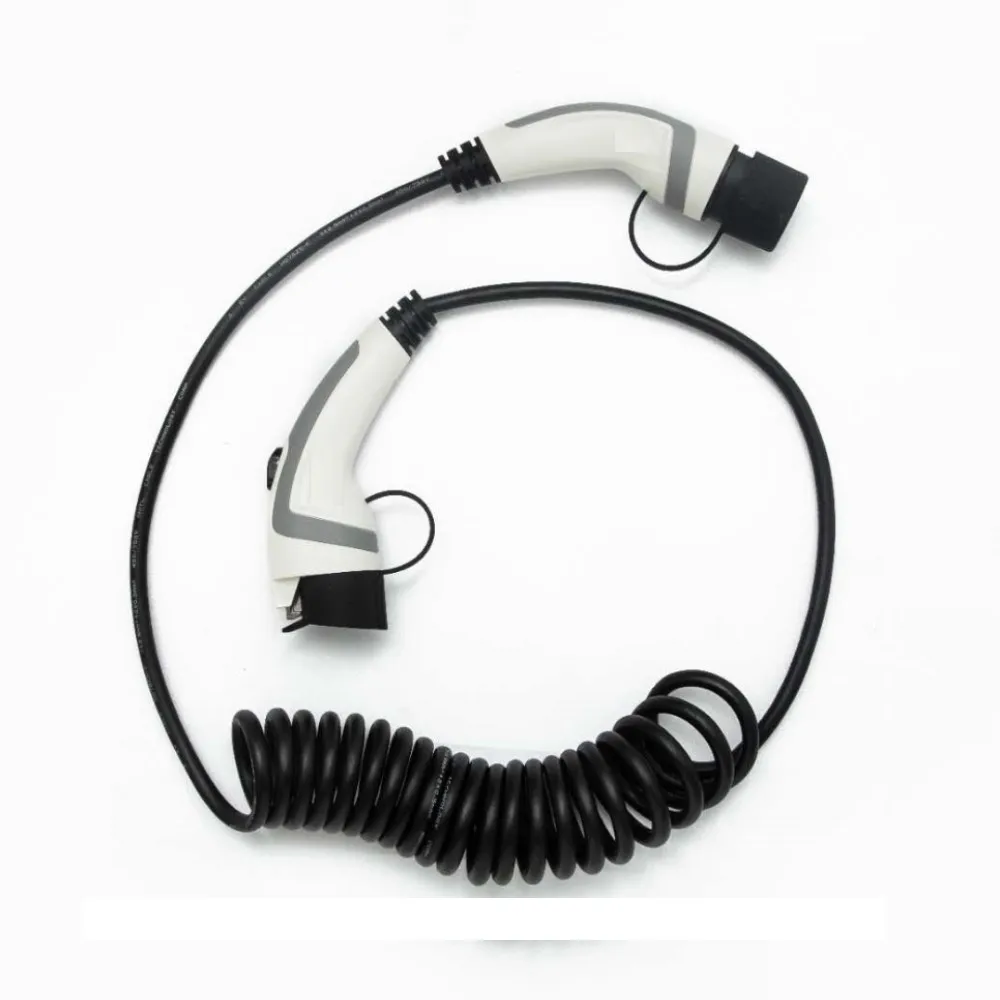 WEEYU EV Charging Cable 32A 1Phase EV Cable Type 2 EVSE Cable IEC62196-2 Male Female Level 2 Mode 3 for BMW I3