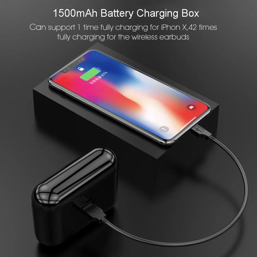 Fone de ouvido in-ear HBQ Q32 Auriculares Inalambricos аудиофоны Беспроводные наушники с микрофоном наушники-вкладыши TWS из водонепроницаемого материала