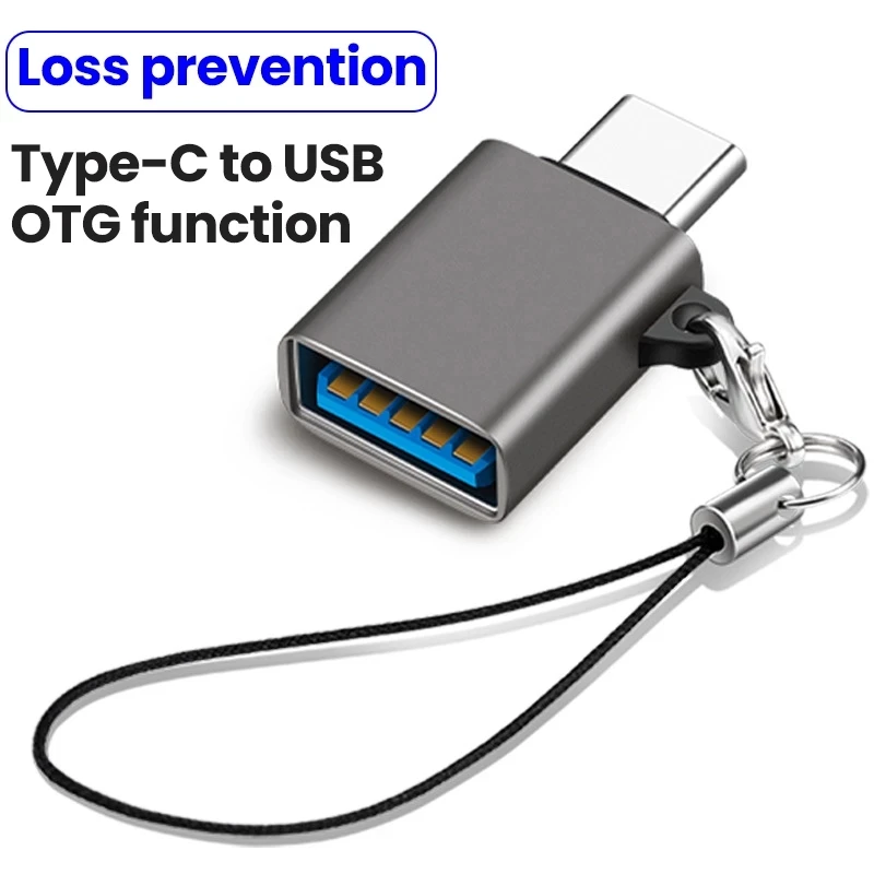 3.1 Gen2 10Gbps Thunderbolt 3 Type C Male to USB 3.0 A Female 3.2 USB C OTG Converter Adapter for USB Hub VR Keyboard Printer