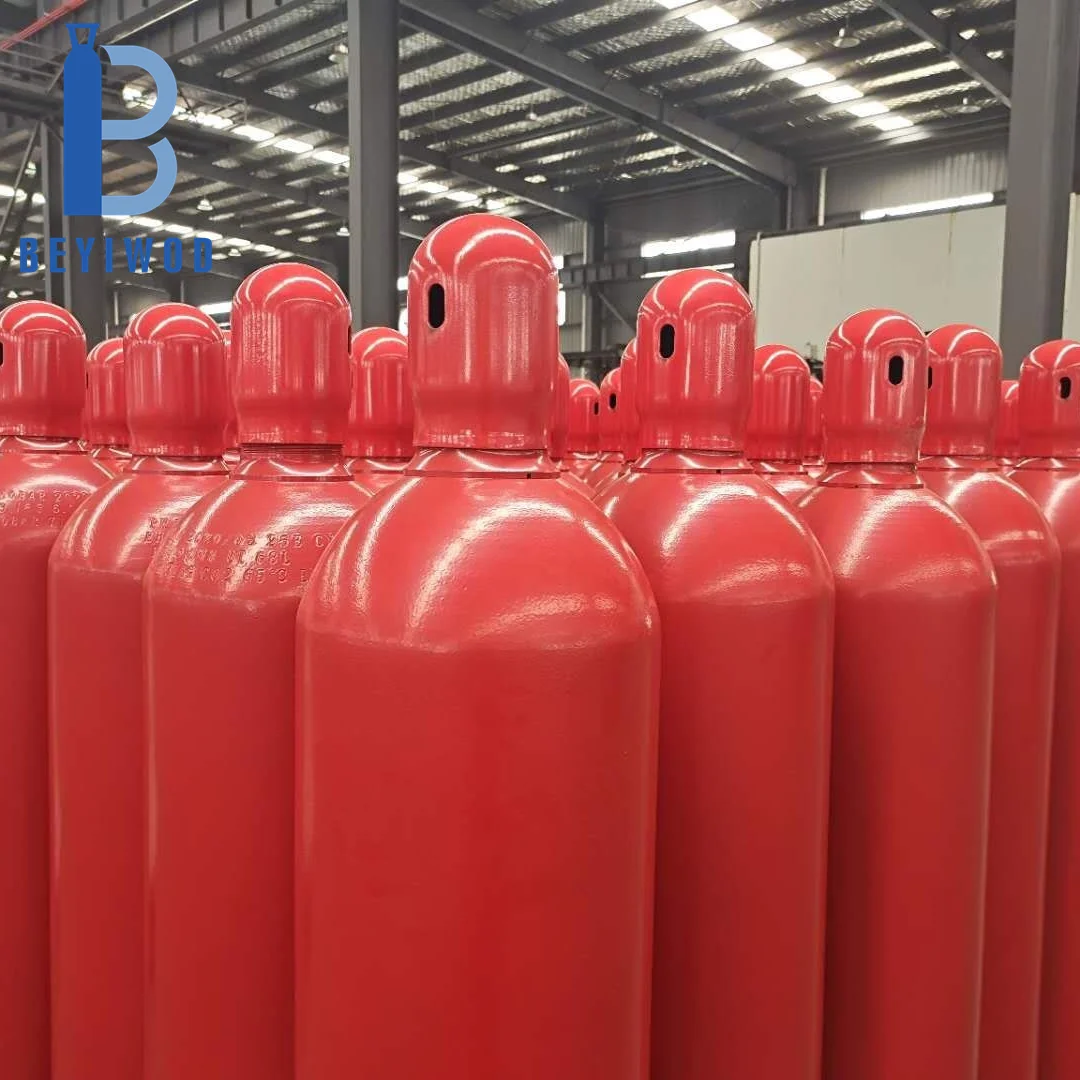 ISO9809-1 Factory Direct Sale Fire Extinguisher System Use 45KG 68L CO2 Cylinder