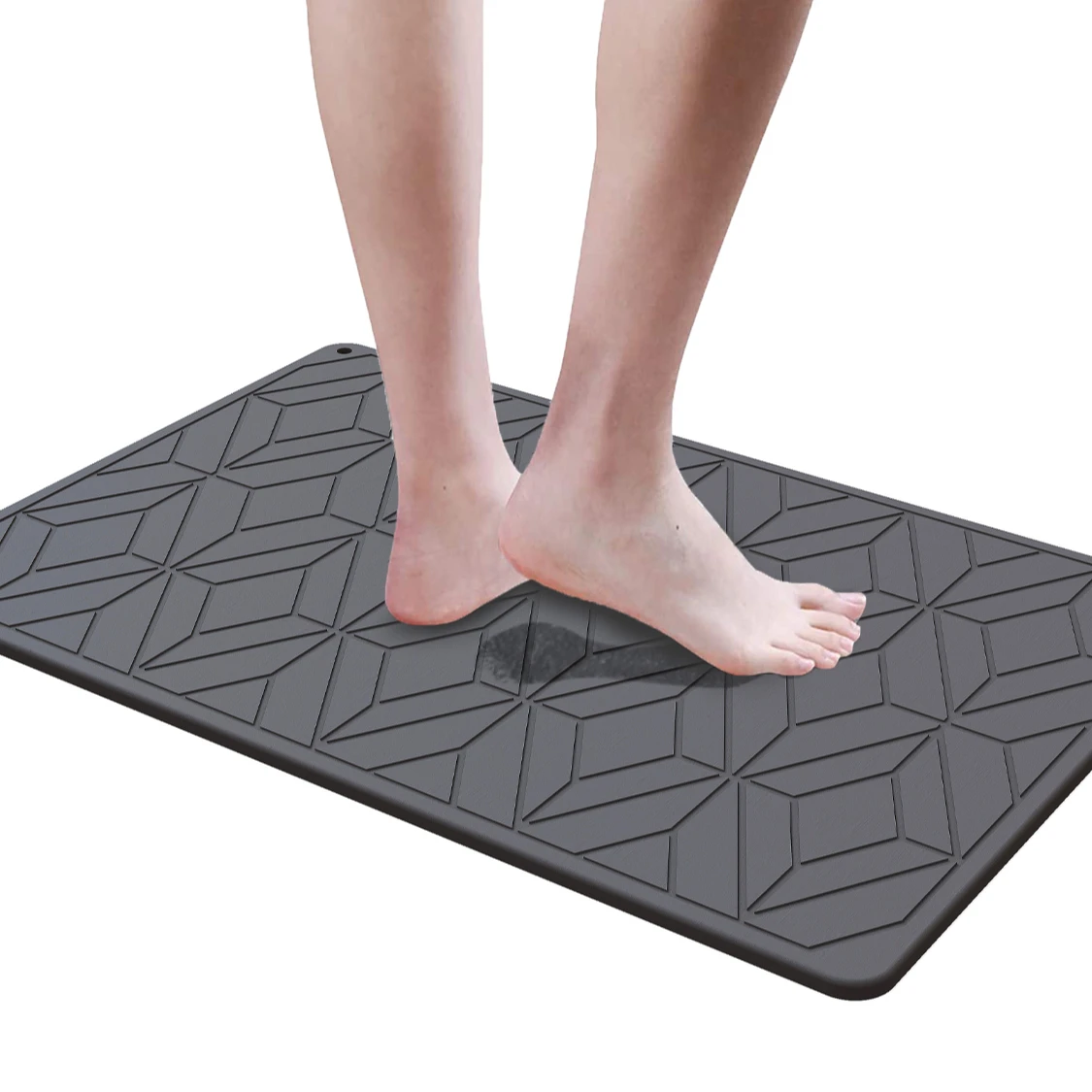 2023 new trending product China wholesale diatom mud folding bathroom mat bathroom practical waterproof non-slip bath mat