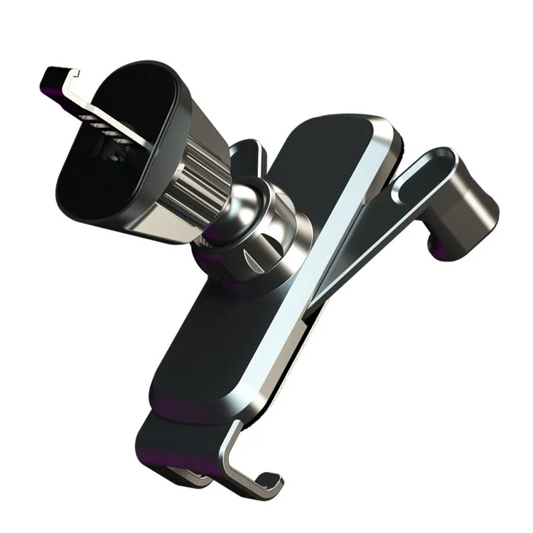 High Quality Hook Type Car Mount Car Vent Rotation Fixed Non-Gravity Clamp Mobile Phone Stand Navigation Stand