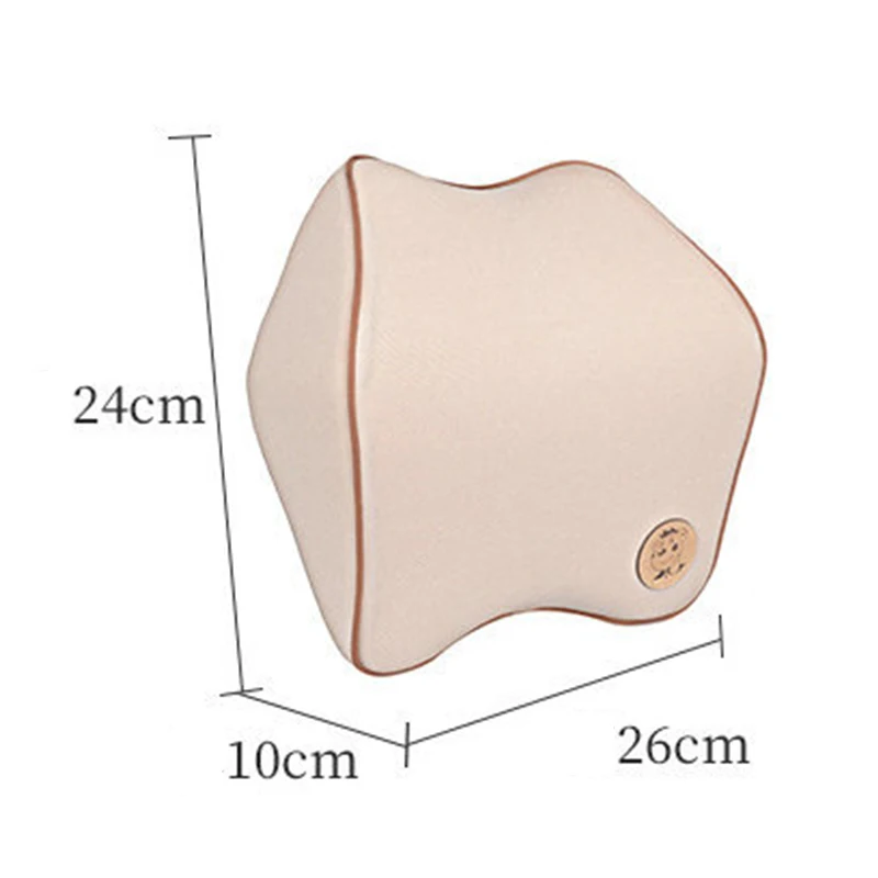 Beezin Factory Custom Neck Rest Headrest Cushion Memory Foam Car Seat Neck Pillow Car Seat Neck Pillow Cervical Seat Cushion