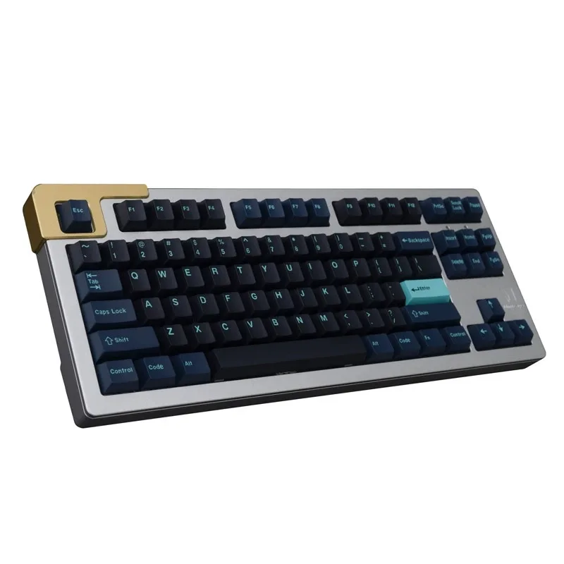 ONLY KEYCAPS - HZGAMER 173 Keys Deep Sea Shark Keycaps, Double Shot Keycaps