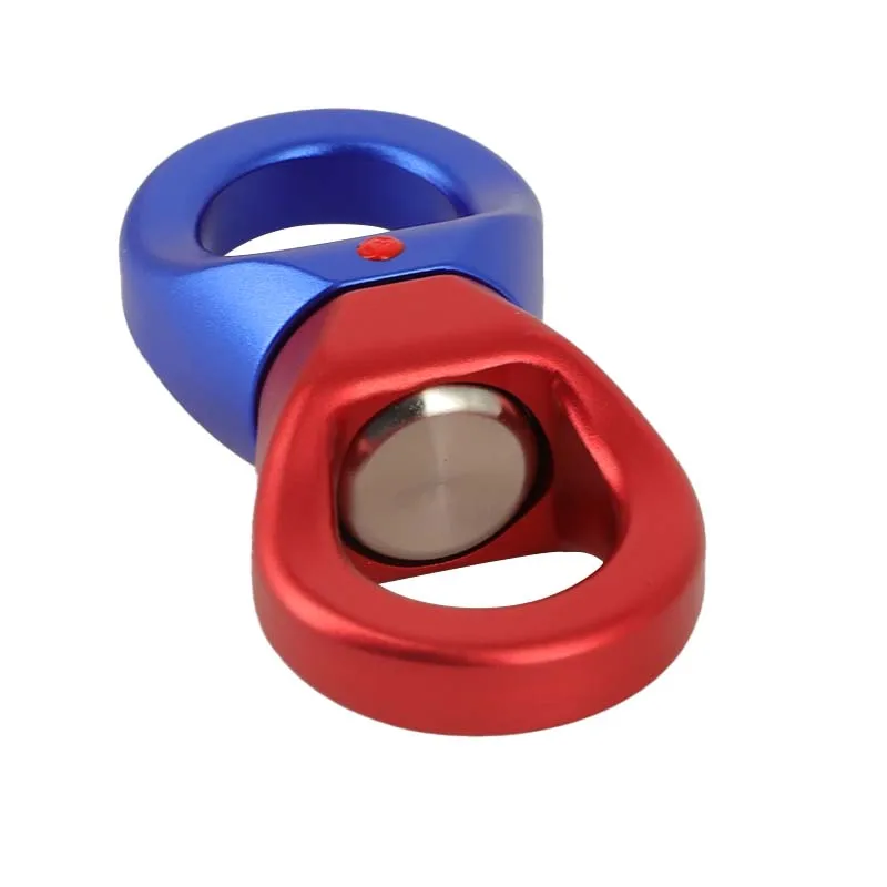 7075 Aluminum 35kn 360 Degree Carabiner Climbing Swing Swivel  Aviation Aluminum Alloy Swivel Safety Carabiner For Yoga/Hammock