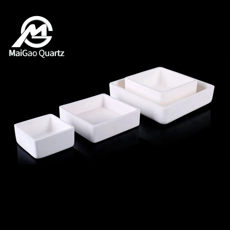 Refractory   Ceramic quartz Melting Crucible For Thermal Analyzer