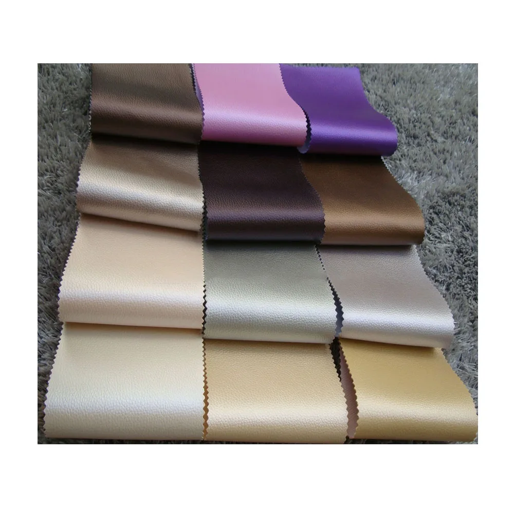 
High Quality PVC Chair Raw Material Faux Leather Embossed Pattern Stock 