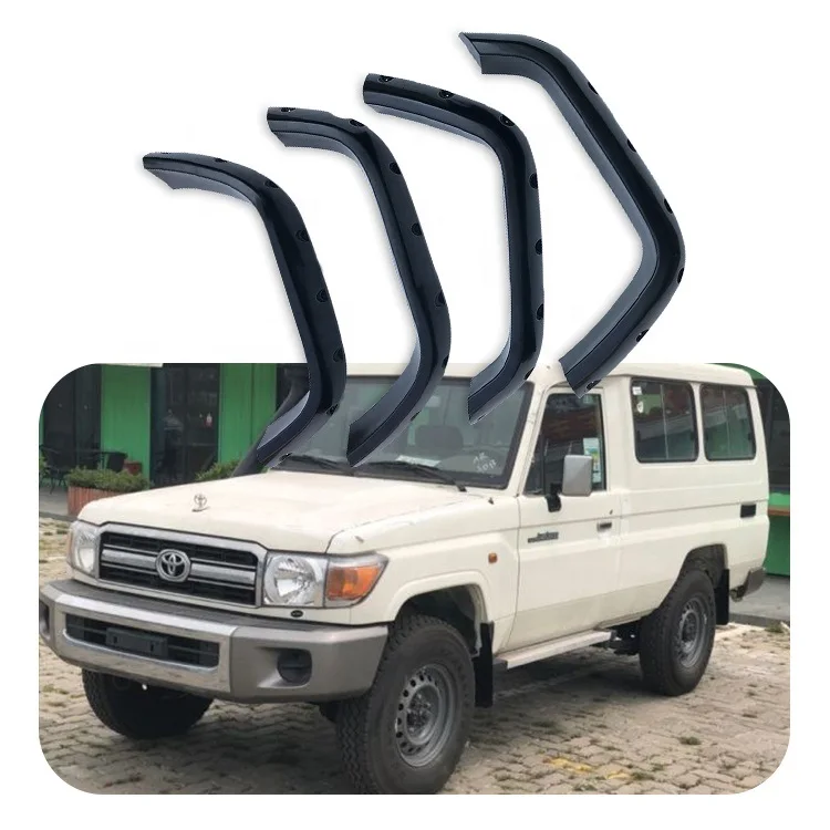 FFD151 wheel wide fender flares matte black for TOYOTA LAND CRUISER 1984-onwards