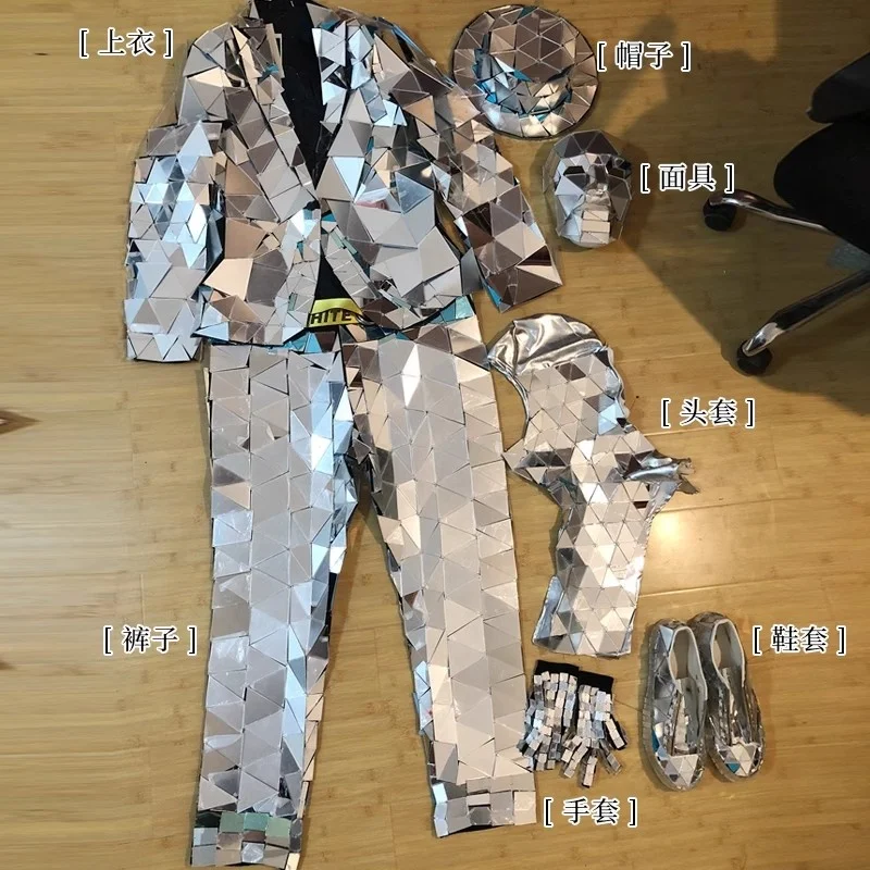 Funtoys MOQ 1 PCS wedding mirror man costumes for show