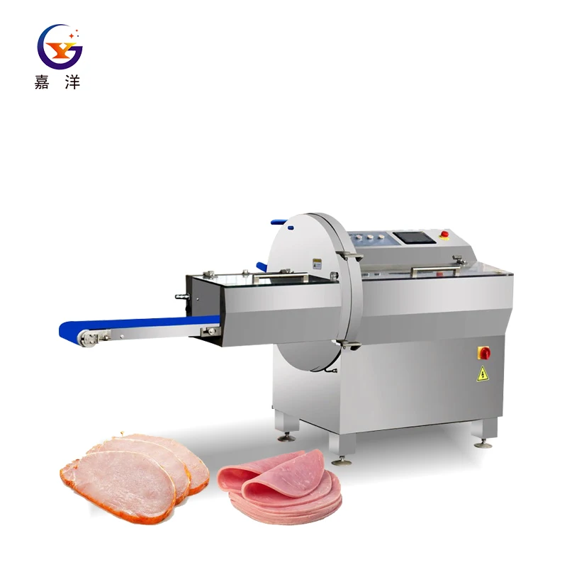 Commercial Automatic Electric Meat Steak Cheese Cut Machine  Sausage Frozen Meat Beef Jerky Bacon Slicer