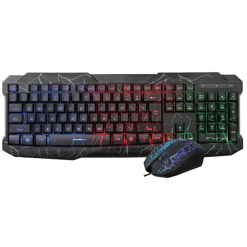 2021 Заводская прямая дешевая цена высокое качество клавиатура и мышь набор Проводная USB клавиатура мышь комбо для горячей продажи