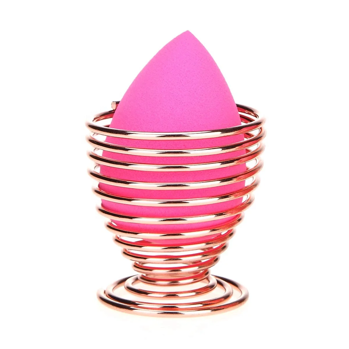 
makeup sponge blender holder, beauty tool dryer drying rack egg powder puff display stand 