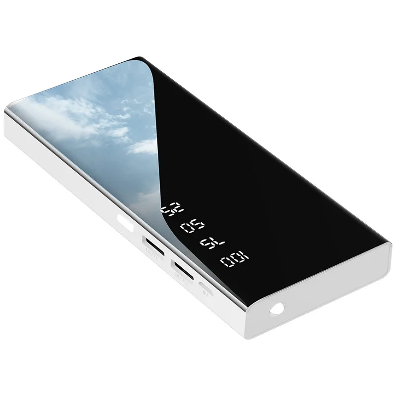 
New Product Digital Display Plating Screen Portable Power Source Power Bank 10000mah Custom Logo 