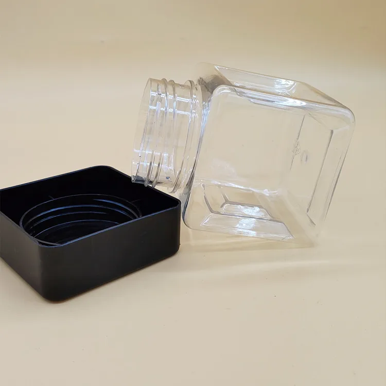 Multi-function transparent plastic packaging sealed cans