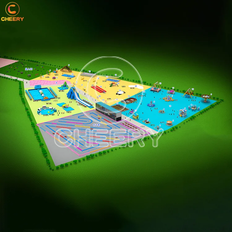 Special design park business plan new commercial theme park outdoor amusement playground for kids adults