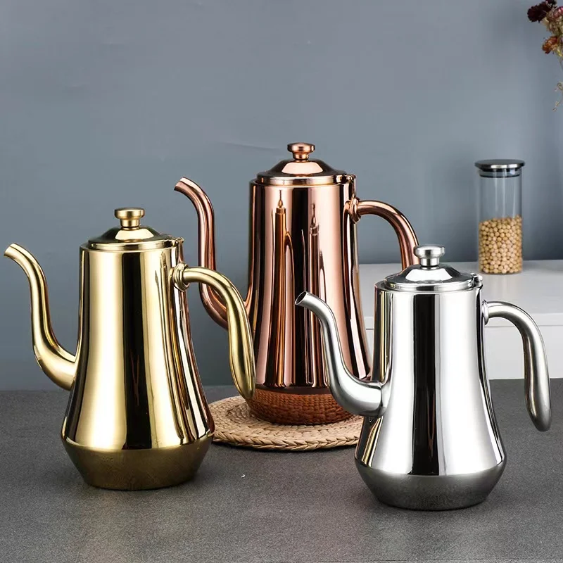 Hot Selling Kitchen Gadget Tools Different Size Customize Logo Smooth Handle Tea Pot