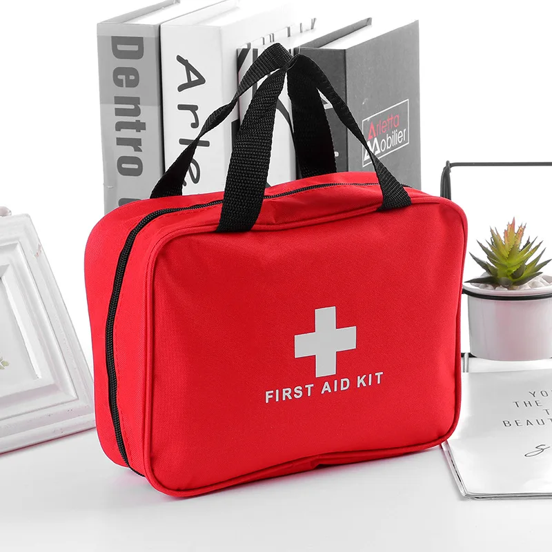 Portable Emergency Medical First Aid Kit Bag Health Care Home Survival Travel Gear with National Style