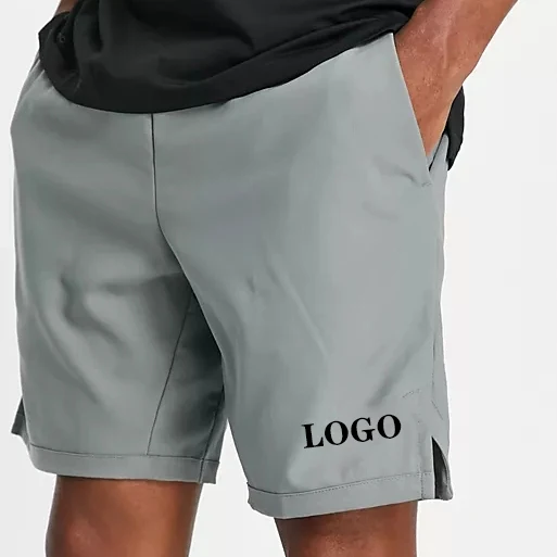 Custom Logo Plus Size Shorts For Men Fitness Gym Sport Workout Shorts 100%polyester  Summer Shorts
