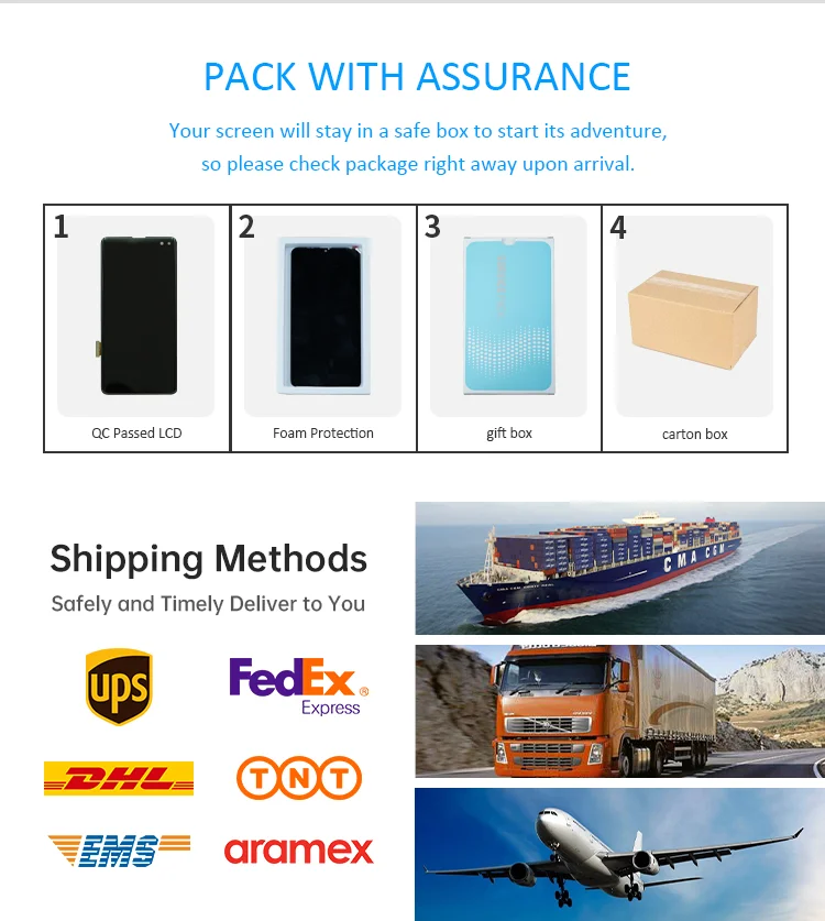 All Press Curved Led Mobile Phone Lcd Repair Set For Samsung Galaxy S10 Screen Original Phones Partes De Telfono Mvil