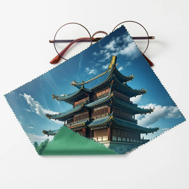 New Product Explosion Black myth Wukong  Glasses Cleaning Cloth 15*18cm  custom microfiber cloth
