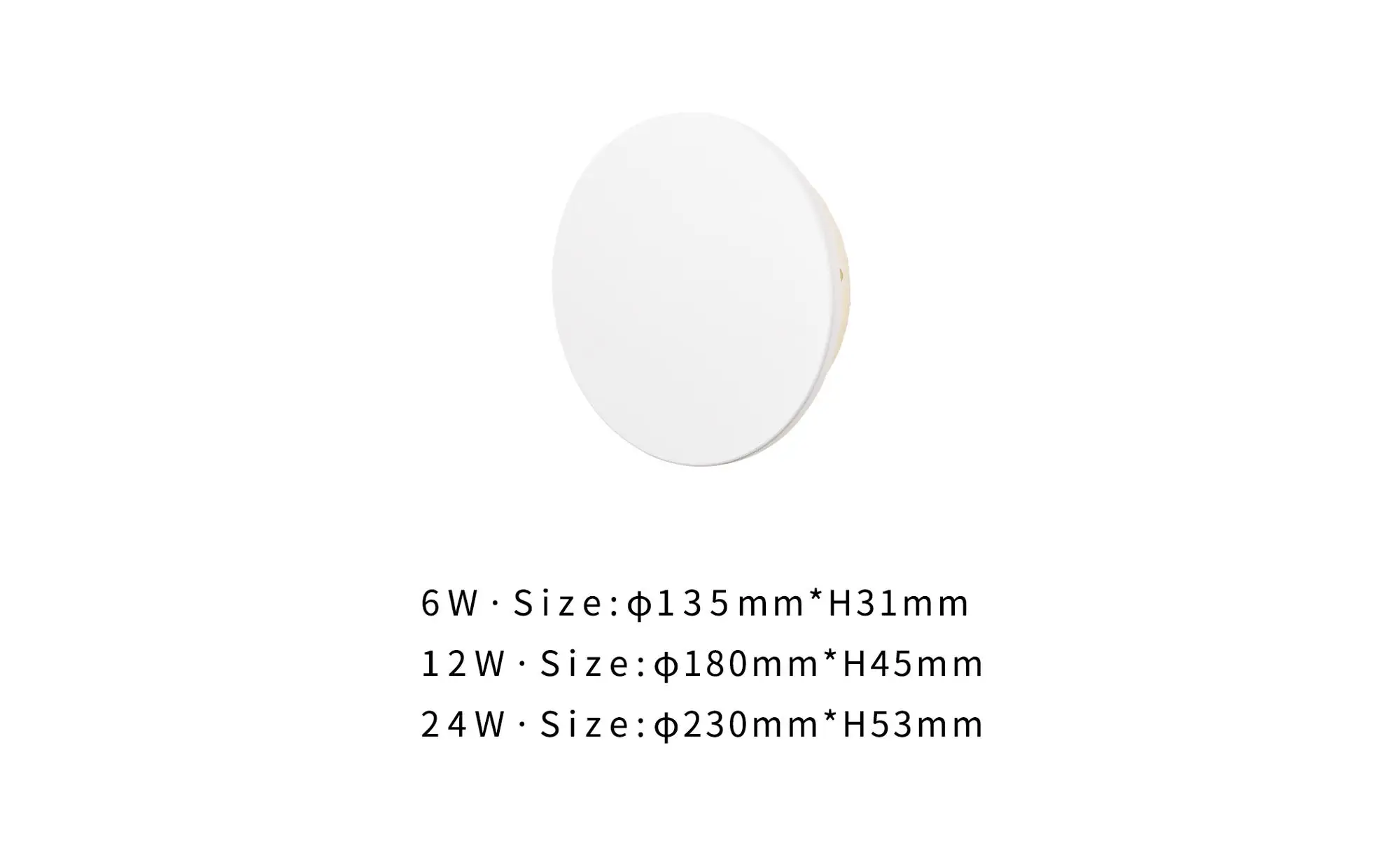 simple design round indoor wall light aluminum LED 6W 12W 24W wall lamp corridor aisle balcony background night light wall lamp