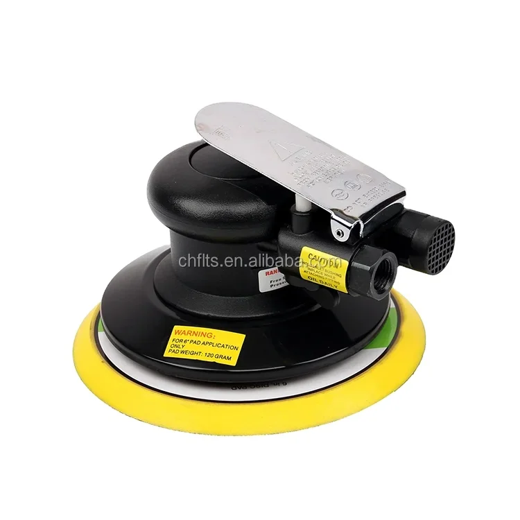 6215 Hot 6 Inch Non Vacuum High Speed 12,000 RPM Pneumatic Air Random Orbital Palm Sander Car Polisher Machine Pneumatic Tools