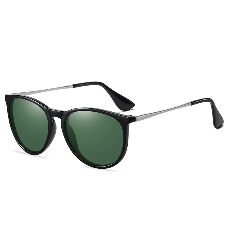 CONCHEN 2024 latest trendy vintage fashion sun glasses classical retro women custom logo round polarized sunglasses