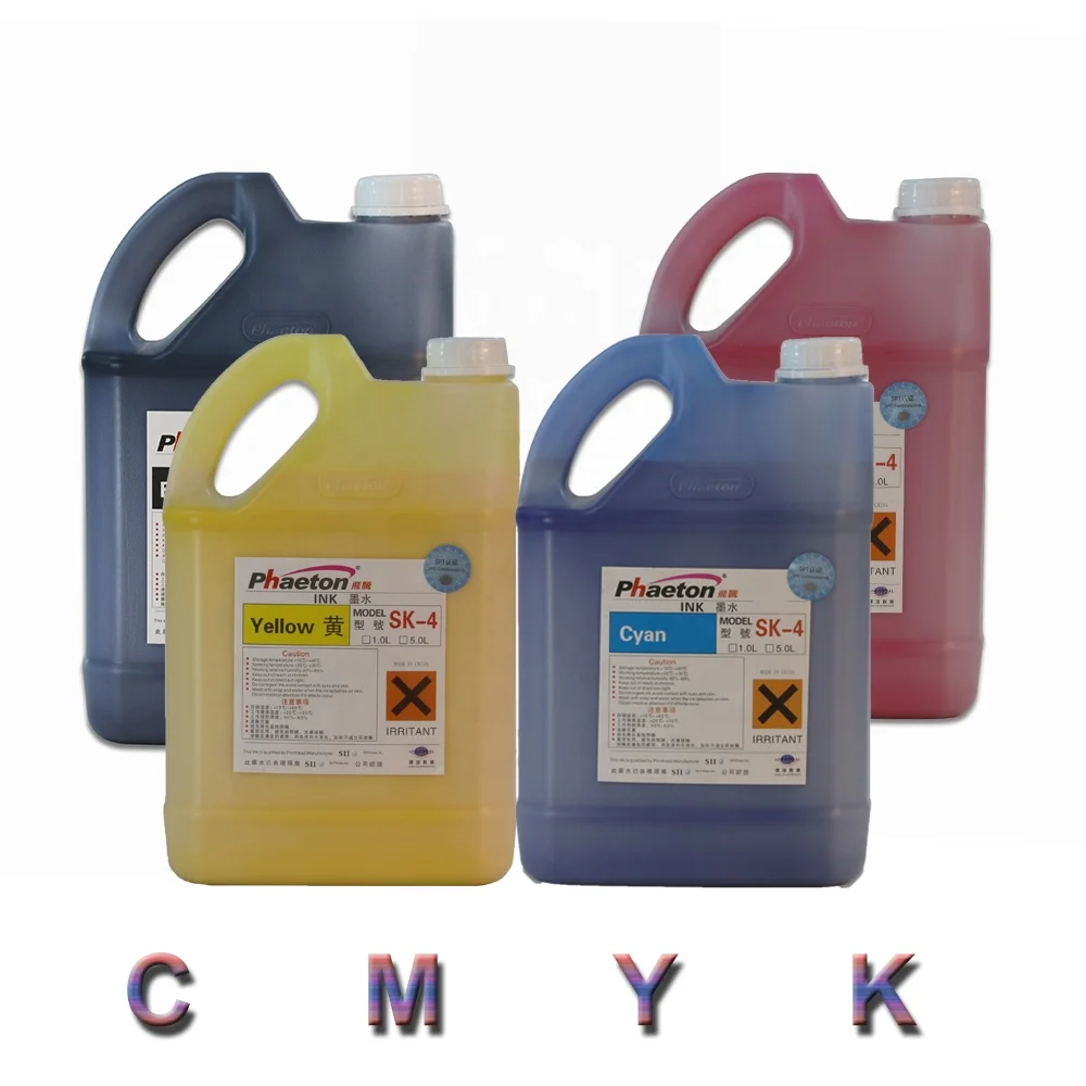 Challenger SK4 solvent based ink for Phaeton spt 510 1020 print head