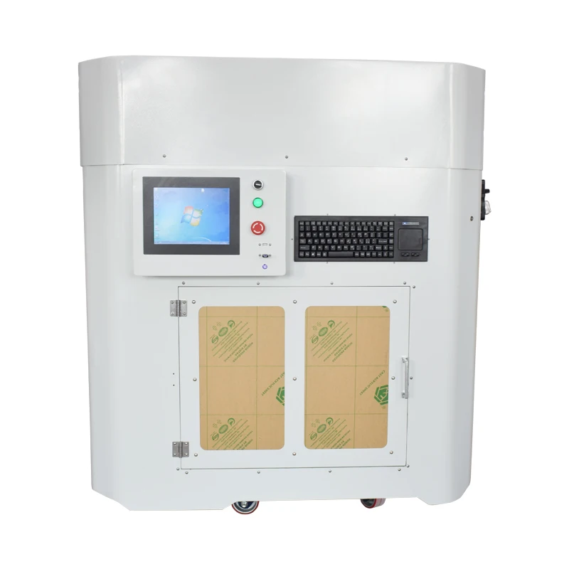 Закрытый мини ЧПУ 5 осей 3040 стальной ЧПУ металлический гравировальный станок с автоматическим сменным инструментом