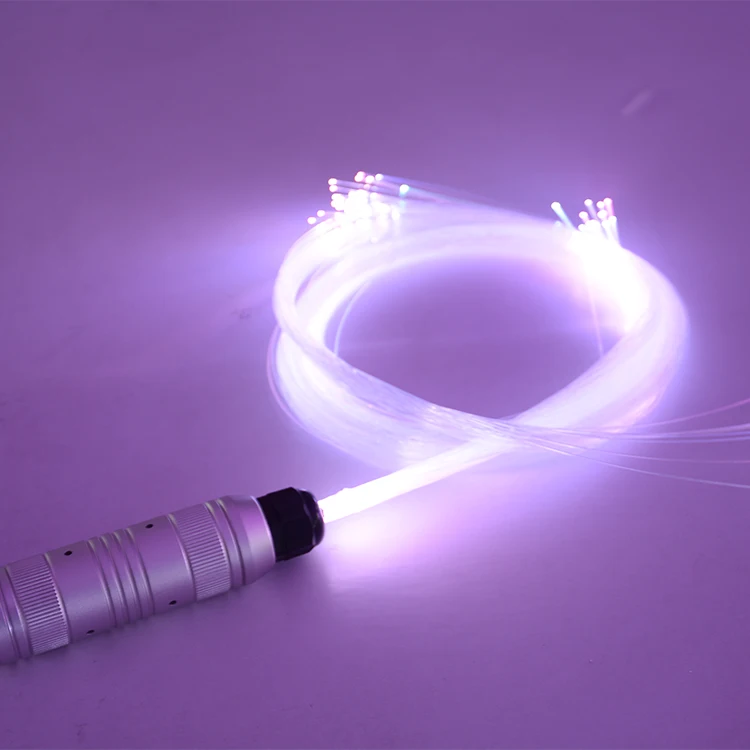 Small Size 6W RGB Mixing Color Max 250 Pcs 0.75MM LED Fiber Optic Light for Car Roof Decoration
