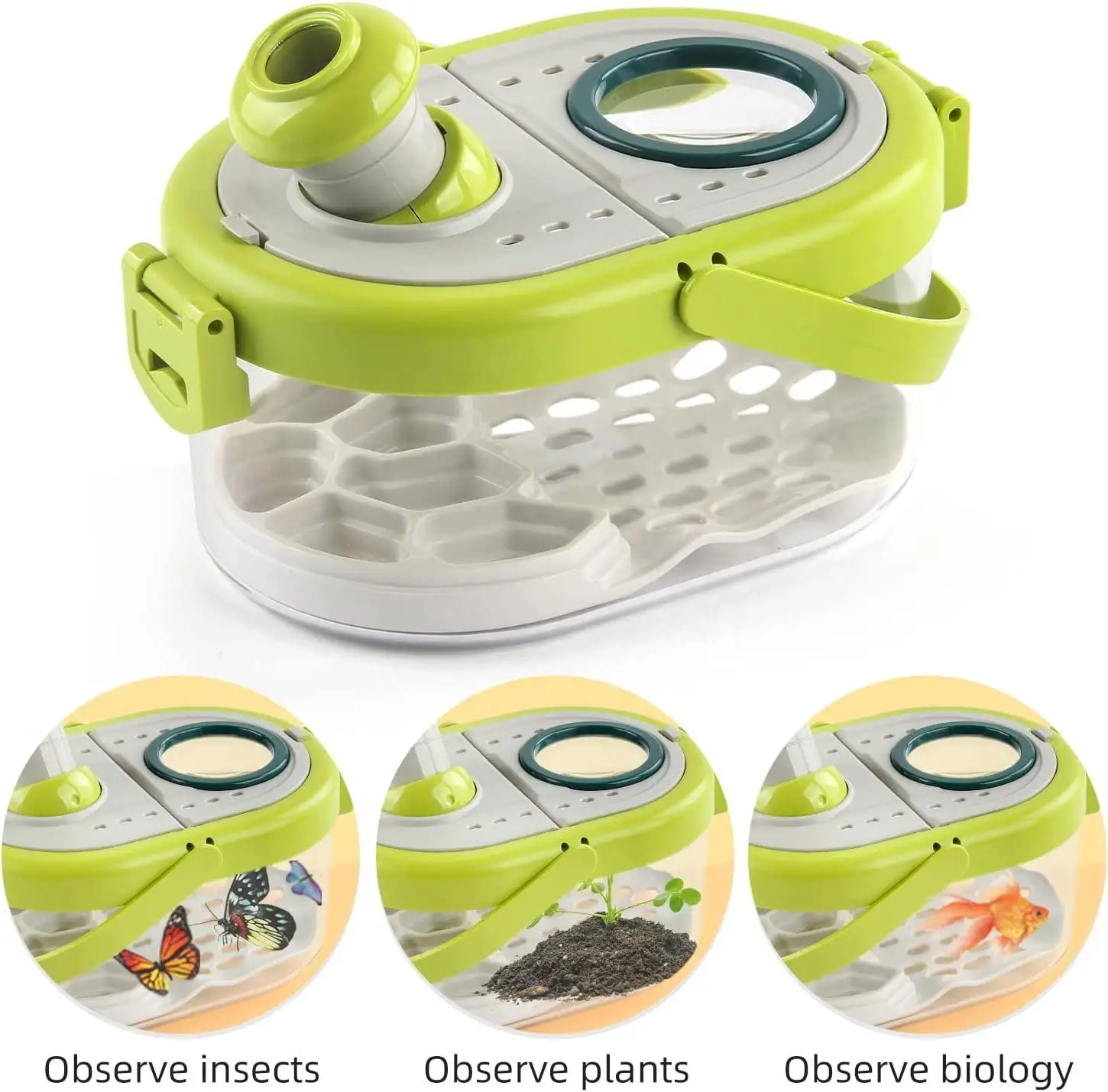 10 Pcs Kids Explorer Bug Catching Kit Insect Catcher Bug Toys Outdoor Toys Educational Science Toys for Kids